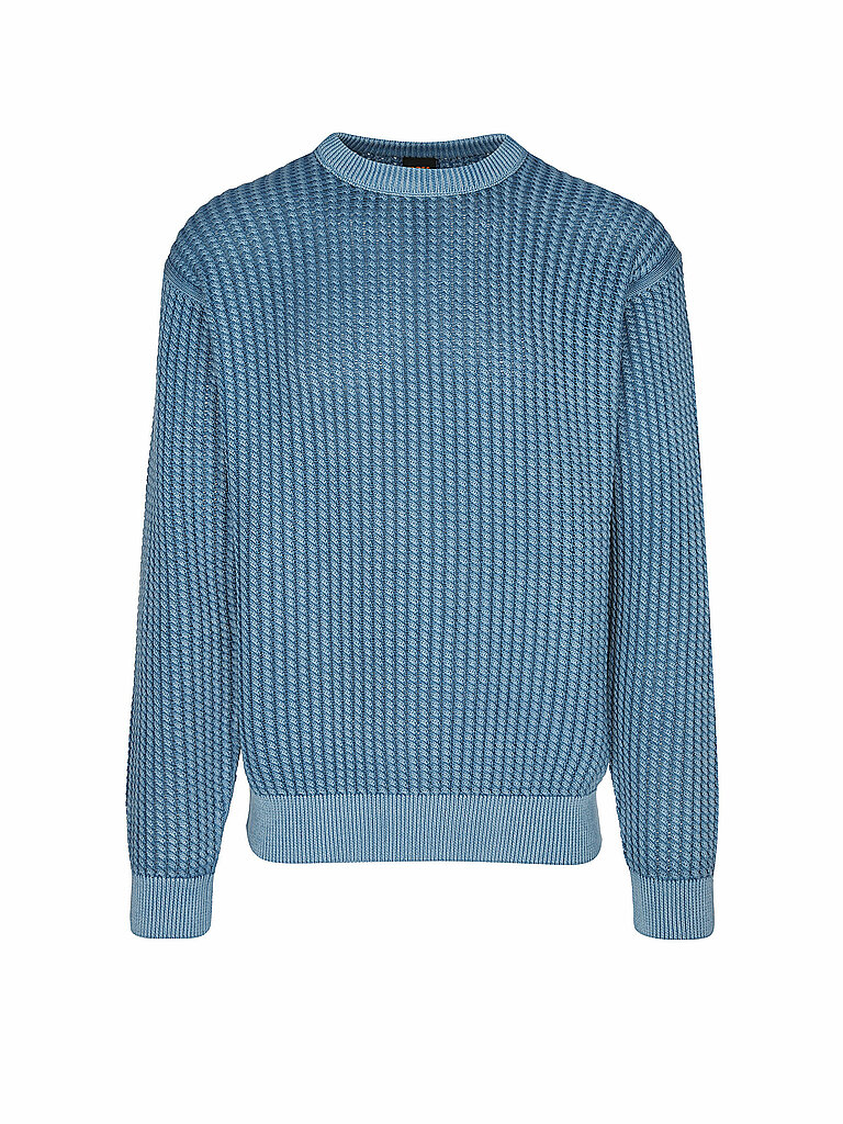BOSS Pullover AGOLAN hellblau | XXL von Boss