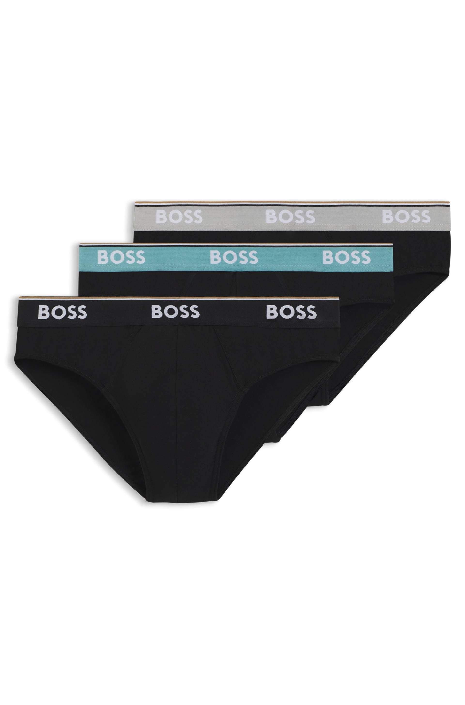 BOSS Slip »Brief 3P Power«, (Packung, 3 St.), mit BOSS Schriftzug von Boss