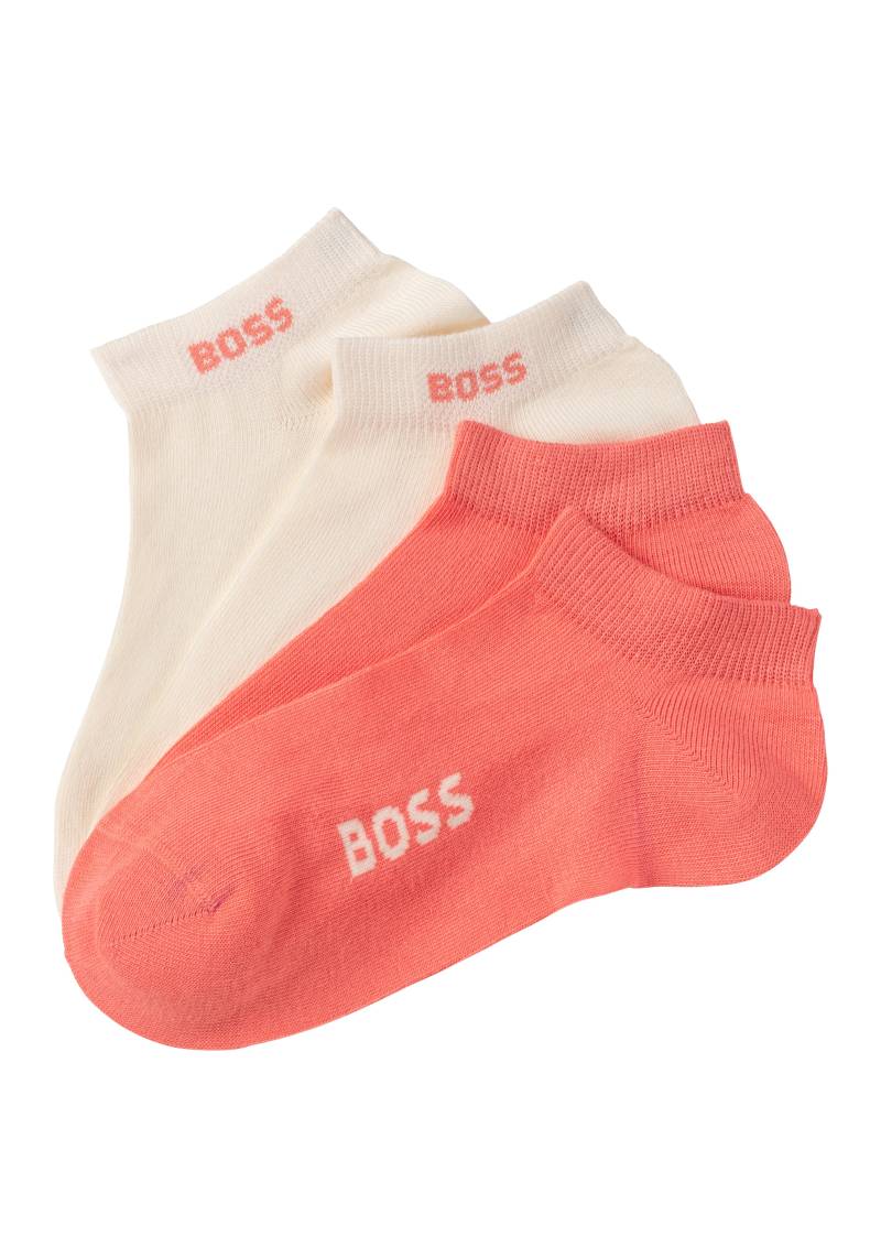 BOSS Sneakersocken »2P AS Logo CC W«, (Packung, 2 Paar, 2er Pack), mit Logoschriftzug von Boss
