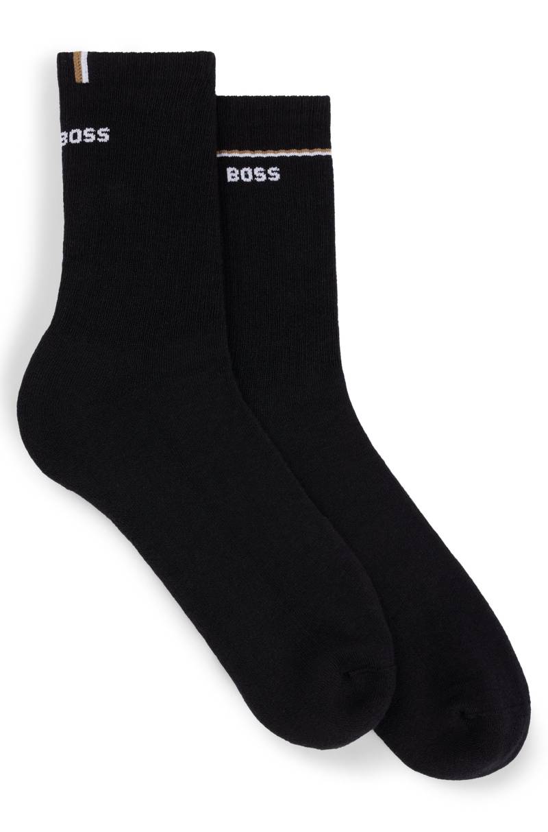 BOSS Socken »2P QS Iconic CC W«, (Packung, 2 Paar, 2er), mit BOSS-Logoschriftzug von Boss