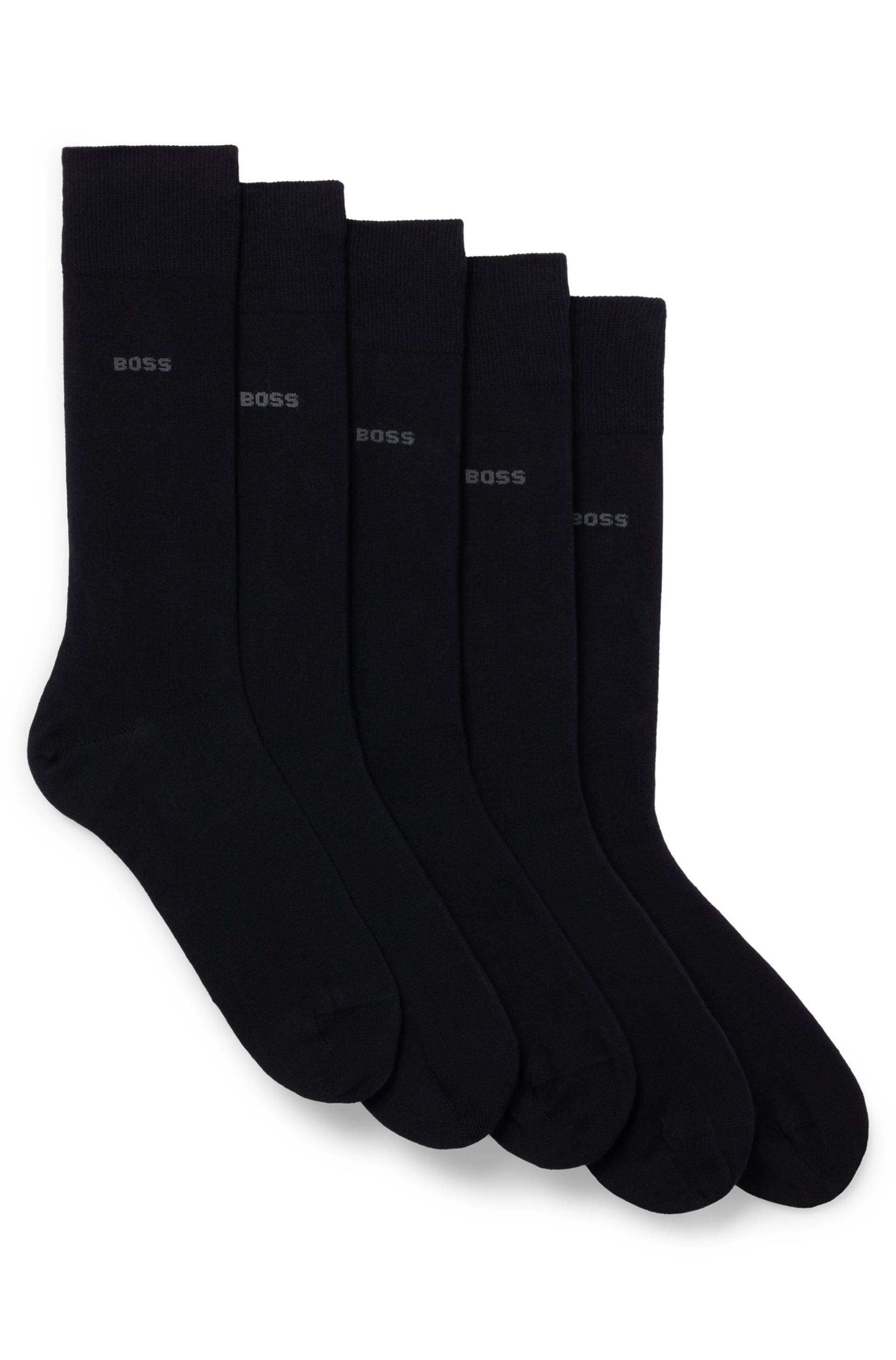 BOSS Socken »5P Uni Color CC«, (5 Paar), in klassischer Unifarbe von Boss