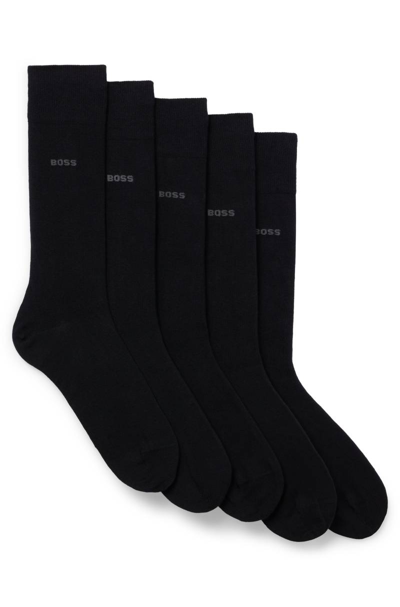 BOSS Socken »5P Uni Color CC«, (5 Paar), in klassischer Unifarbe von Boss