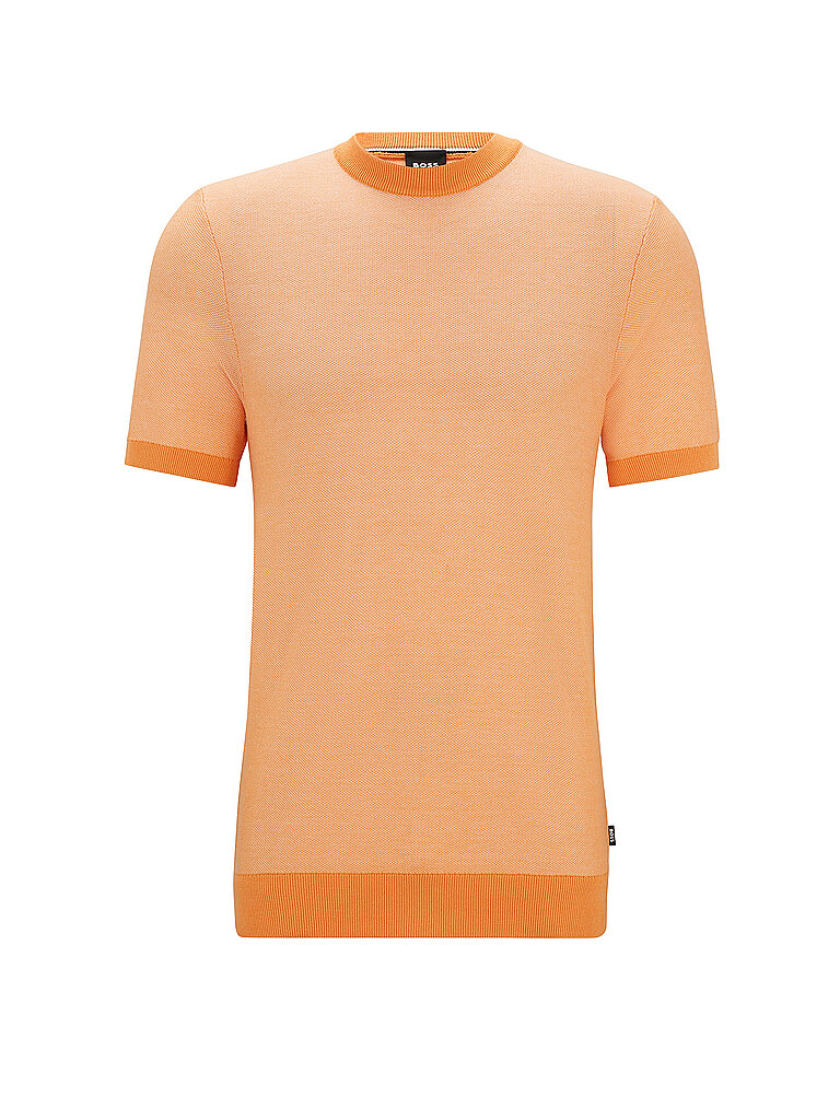 BOSS Strickshirt TANTINO orange | XL von Boss