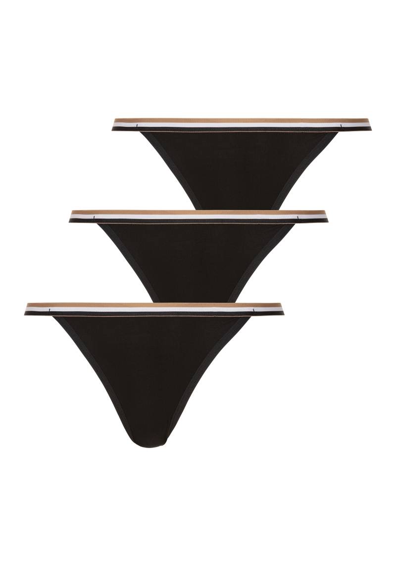 BOSS String »3P STRING LACE«, (Packung, 3 St., 3er-Pack), mit kontrastfarbenen Bund von Boss
