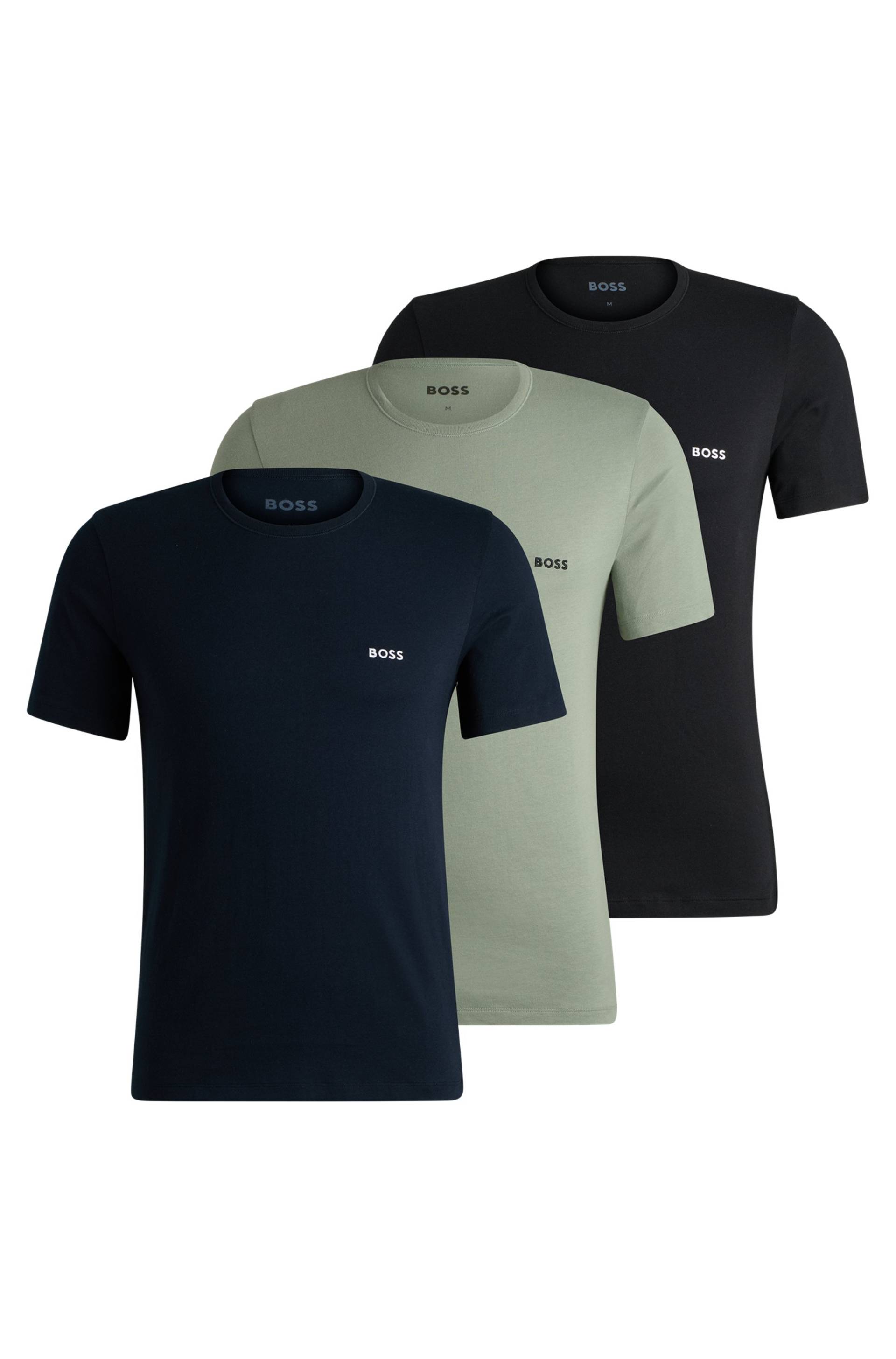 BOSS T-Shirt »TShirtRN 3P Cl«, (Packung, 3er-Pack), mit Rundhalsausschnitt BOSS T-Shirt »TShirtRN 3P Cl«, (Packung, 3er-Pack), mit Rundhalsausschnitt von Boss
