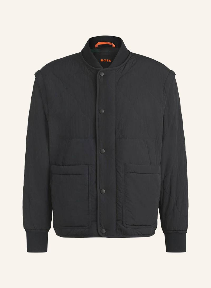 Boss 2-In-1-Steppjacke Omore schwarz von Boss