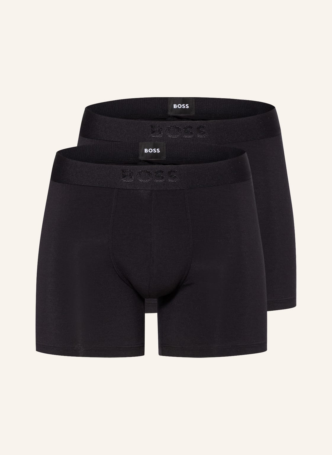 Boss 2er-Pack Boxershorts schwarz von Boss