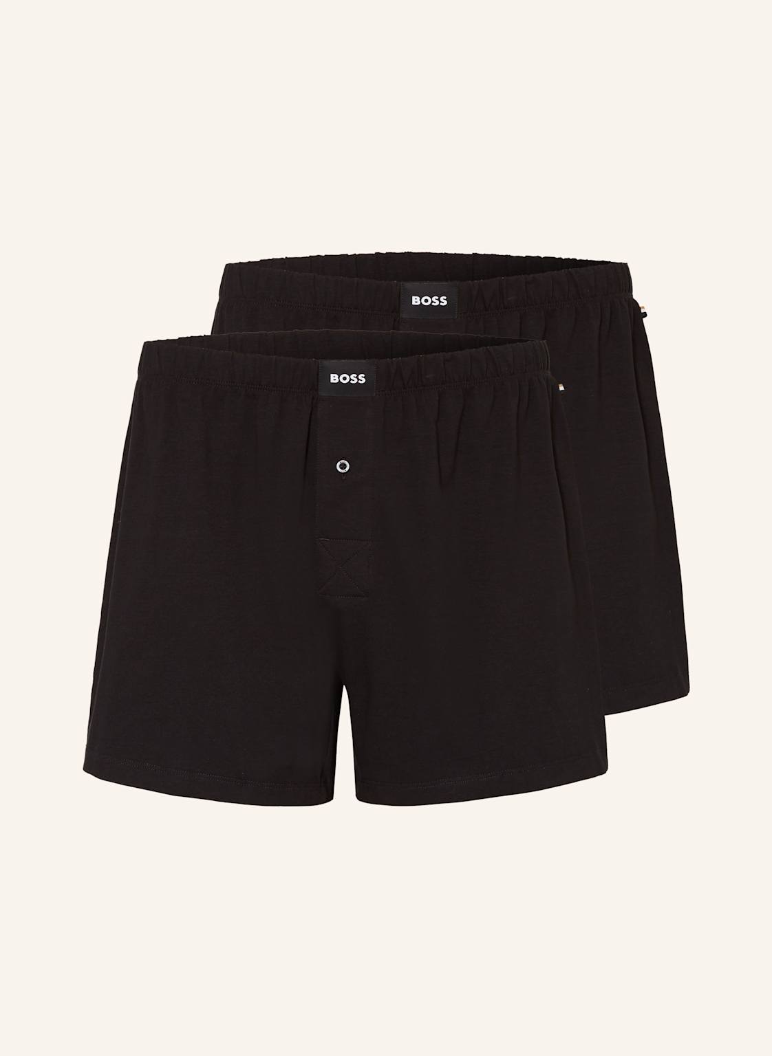 Boss 2er-Pack Boxershorts schwarz Boss 2er-Pack Boxershorts schwarz von Boss