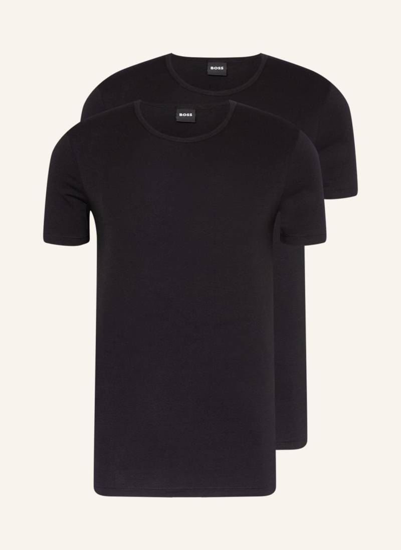 Boss 2er-Pack T-Shirts Modern schwarz von Boss