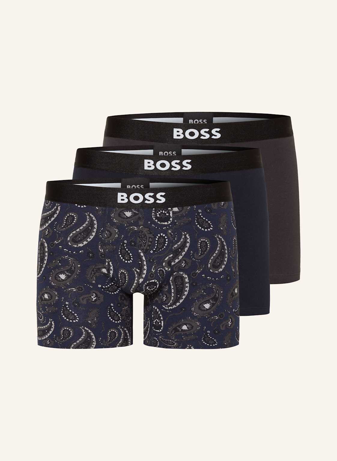Boss 3er-Pack Boxershorts One blau von Boss