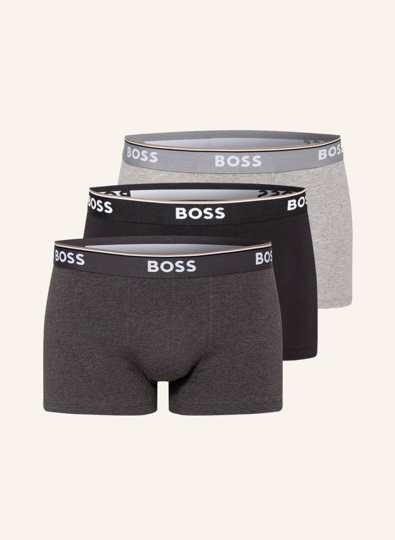 Boss 3er-Pack Boxershorts grau von Boss