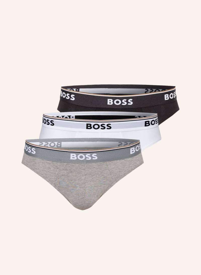Boss 3er-Pack Slips weiss von Boss