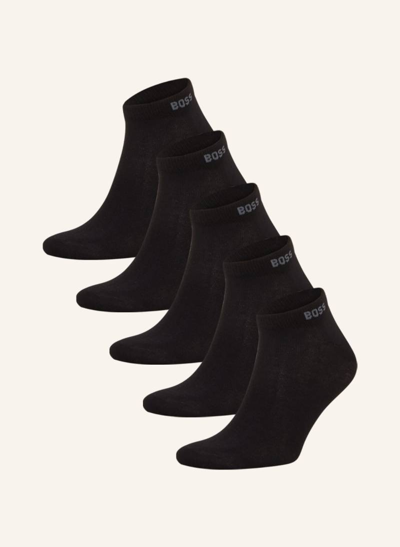 Boss 5er-Pack Socken schwarz von Boss