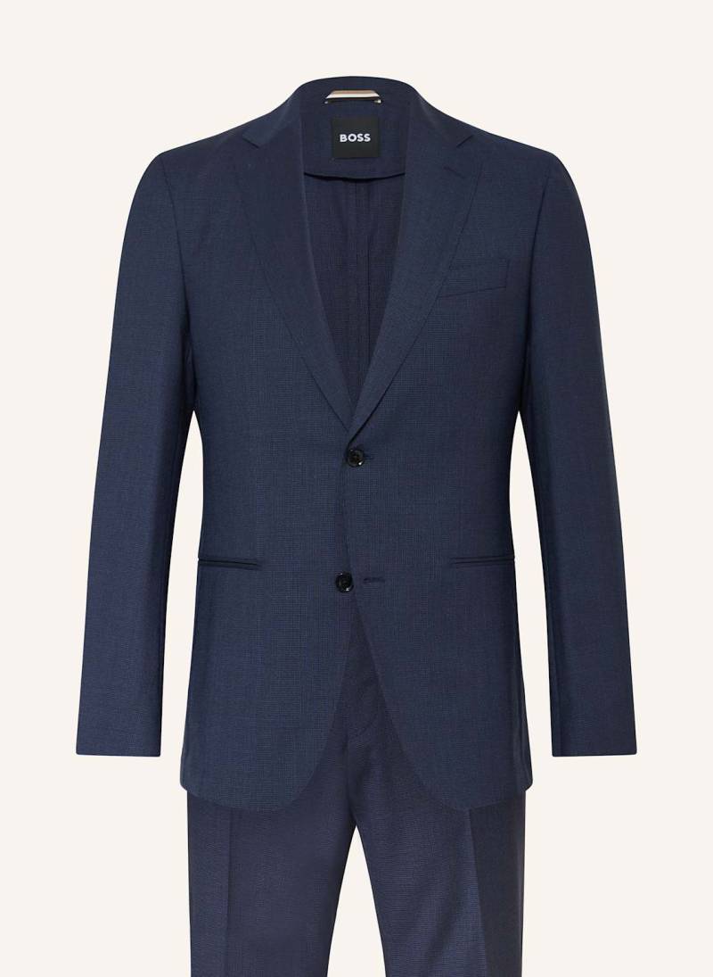 Boss Anzug Huge Slim Fit blau von Boss
