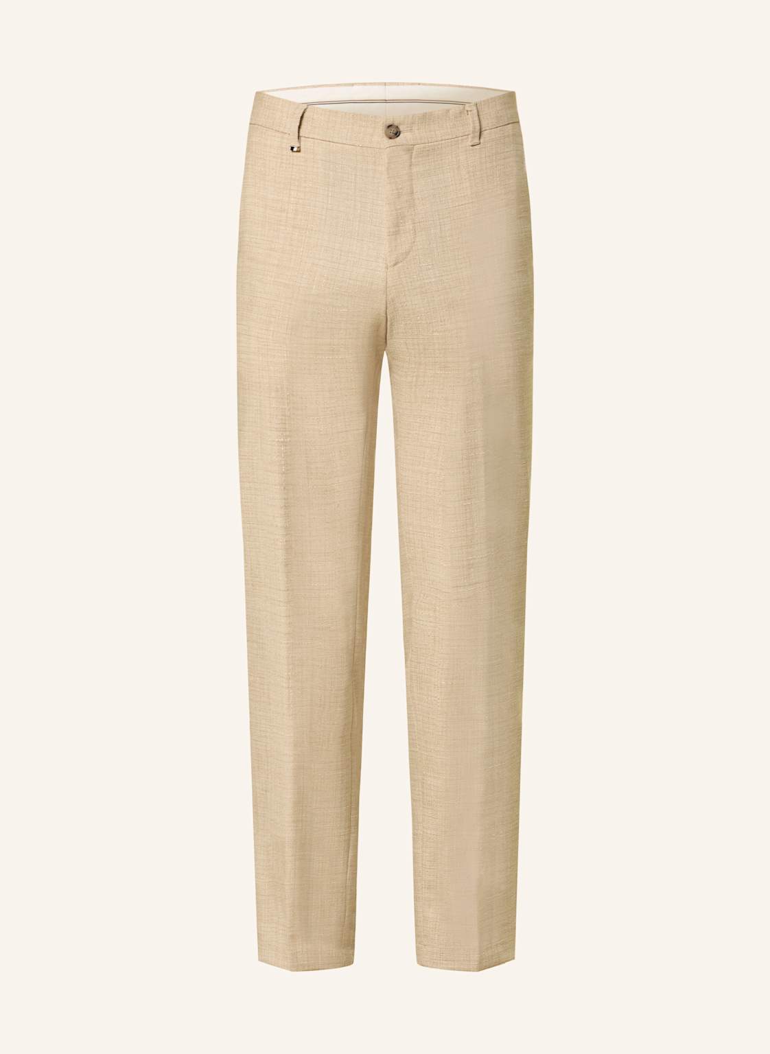 Boss Anzughose Genius Slim Fit beige von Boss