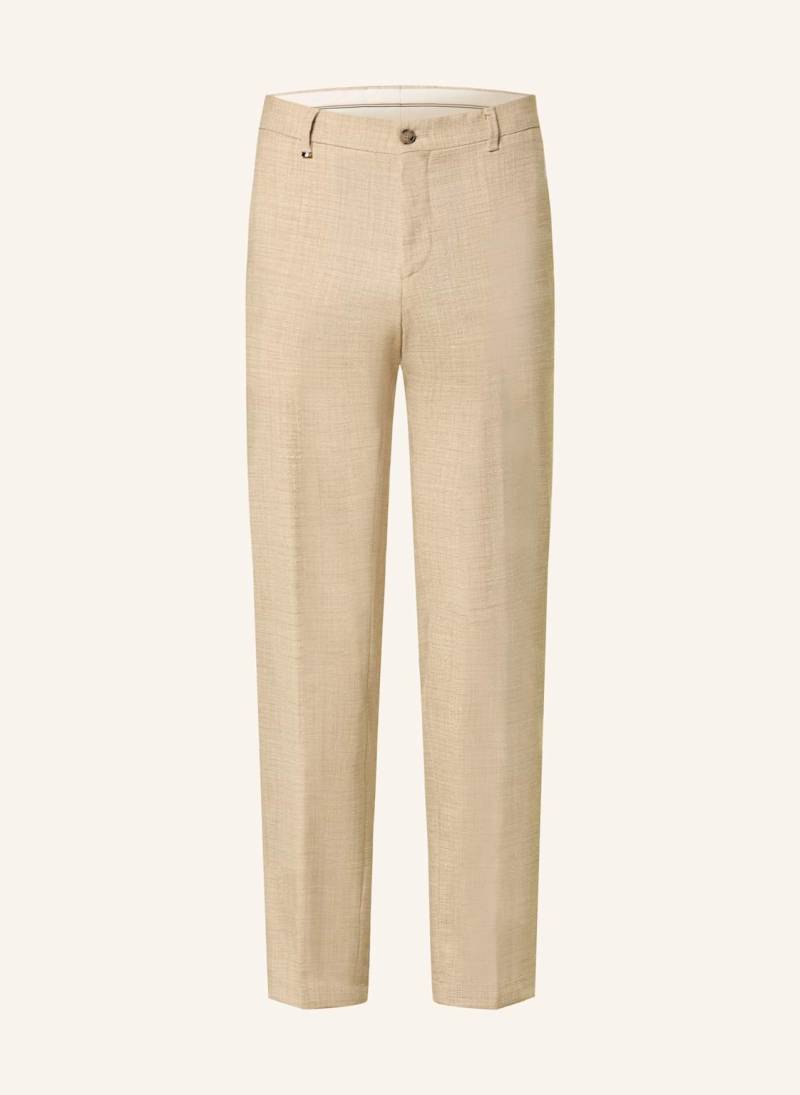 Boss Anzughose Genius Slim Fit beige von Boss