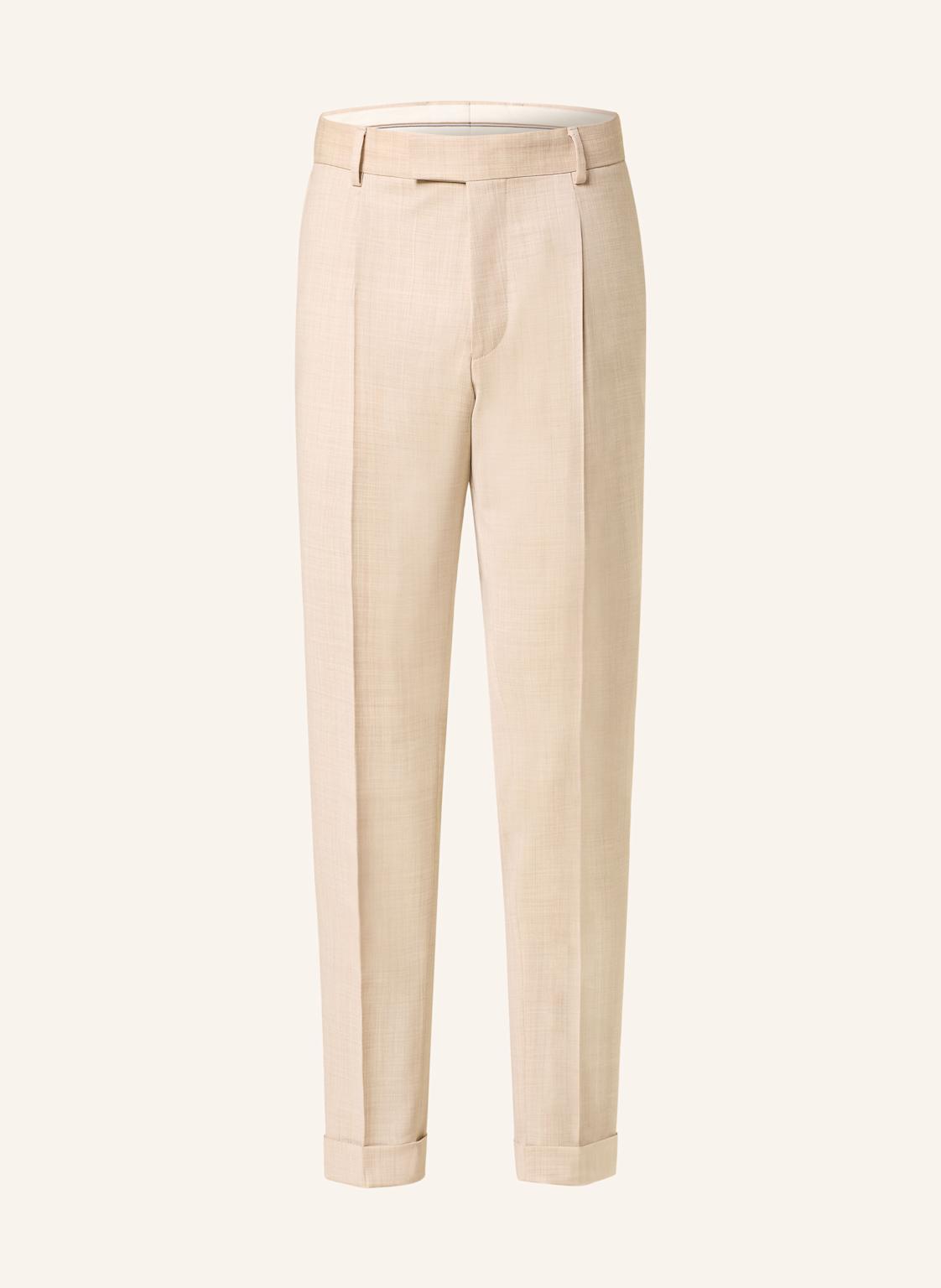 Boss Anzugshose Pepe Relaxed Fit beige von Boss