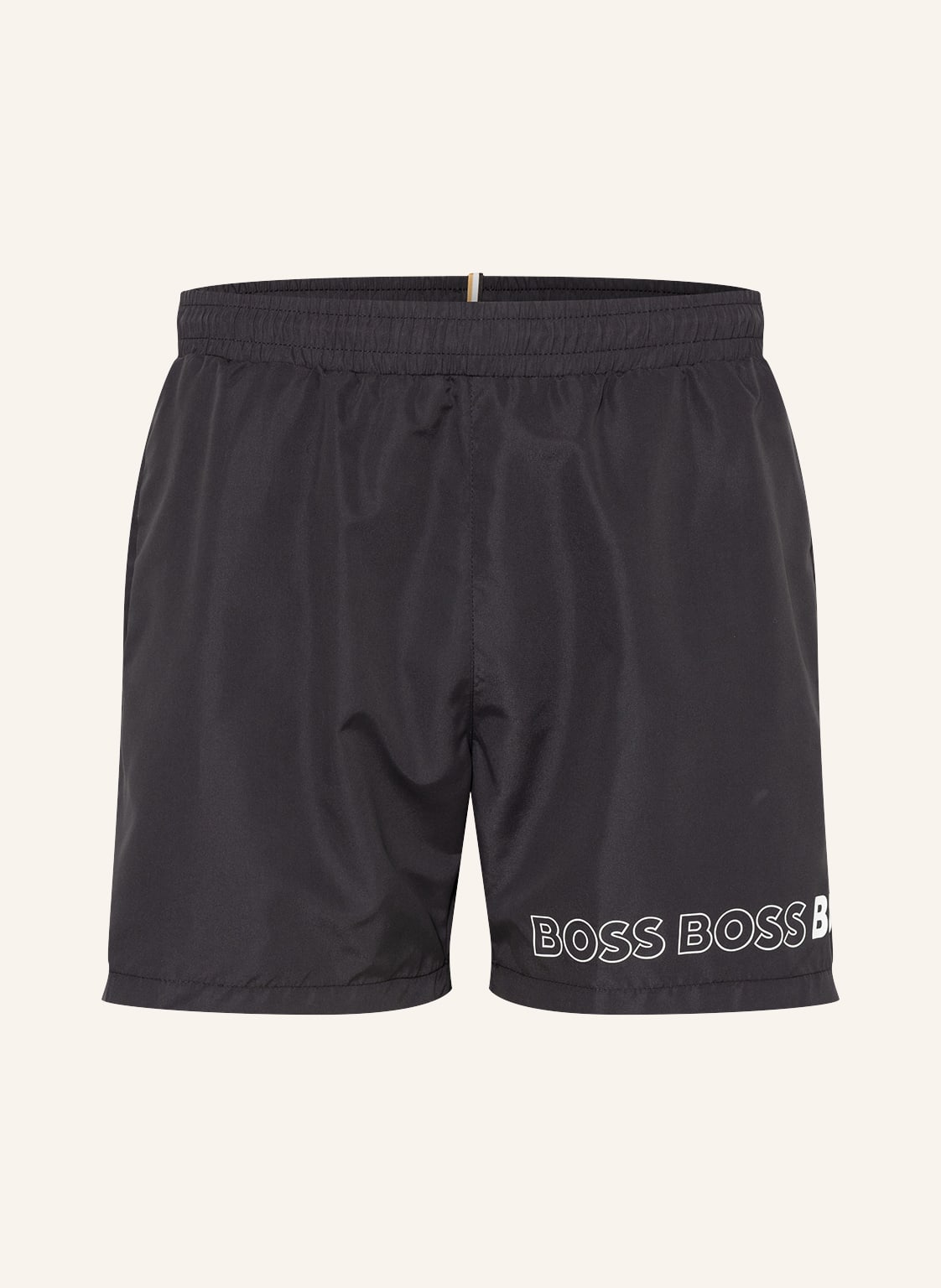 Boss Badeshorts Dolphin schwarz von Boss