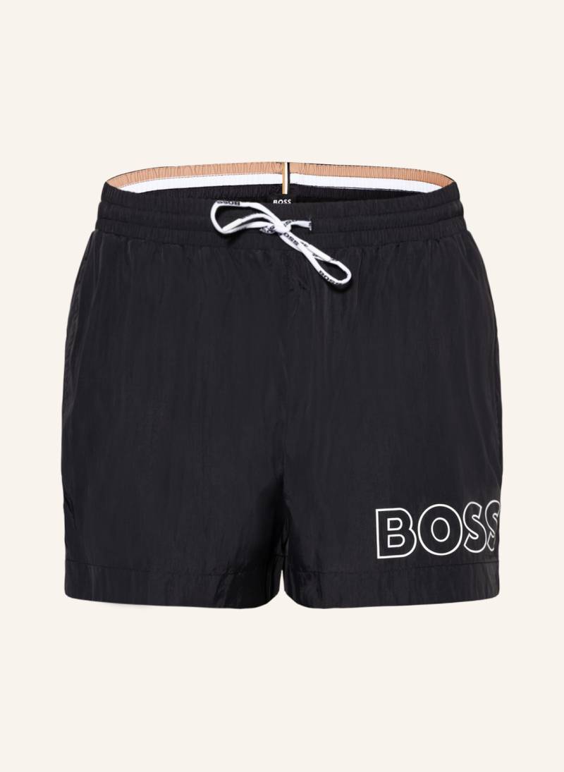 Boss Badeshorts Mooneye schwarz von Boss