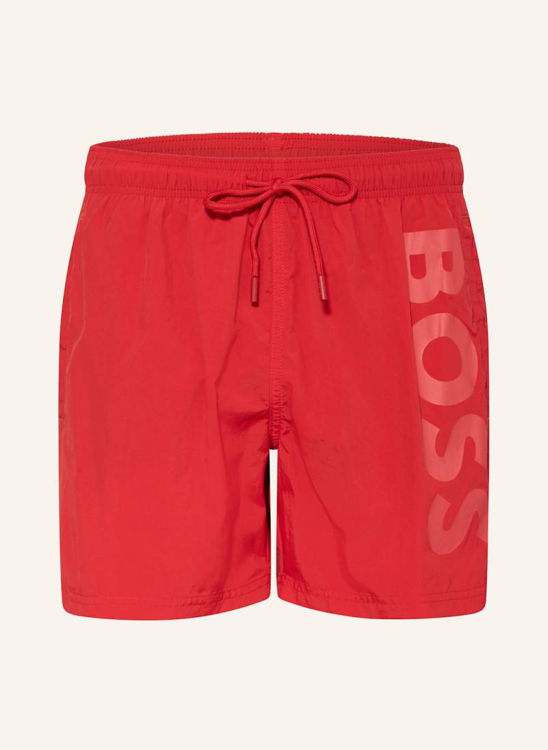Boss Badeshorts Octopus rot von Boss