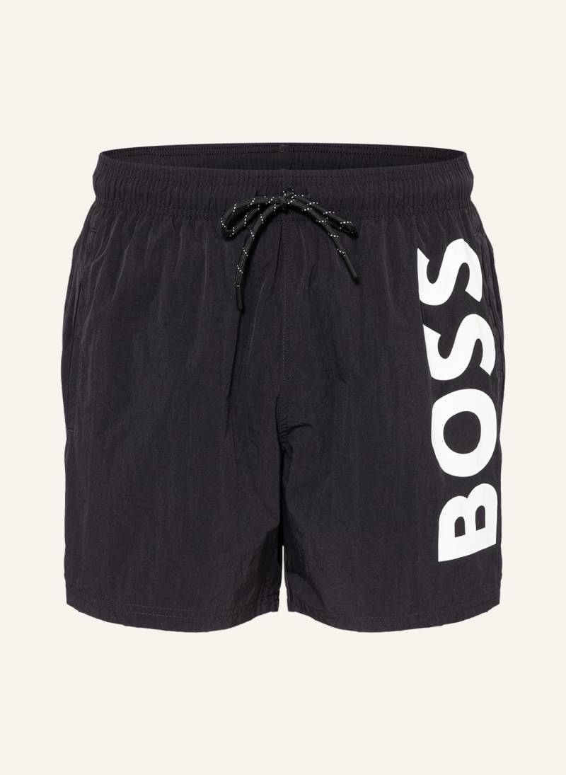 Boss Badeshorts Oktopus schwarz von Boss