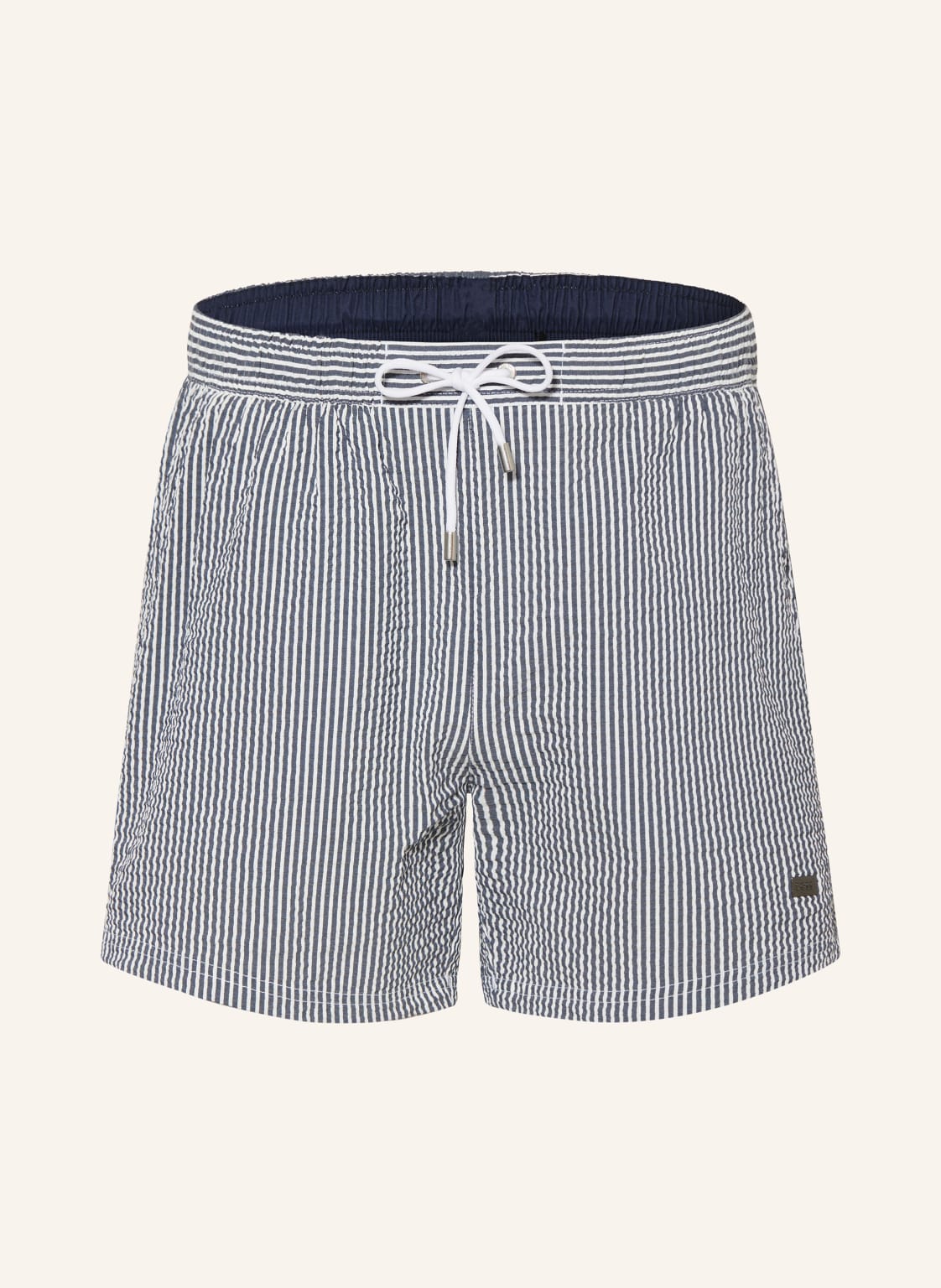 Boss Badeshorts Velvetfish blau von Boss