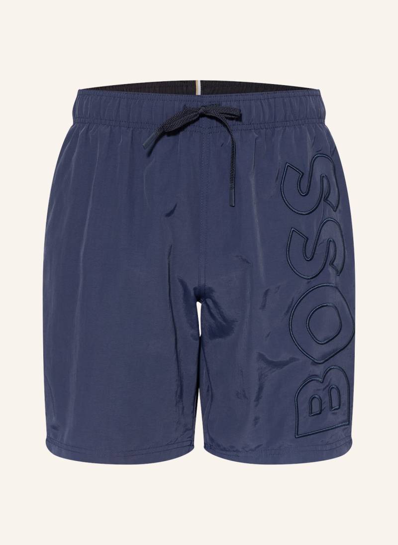 Boss Badeshorts Whale blau von Boss