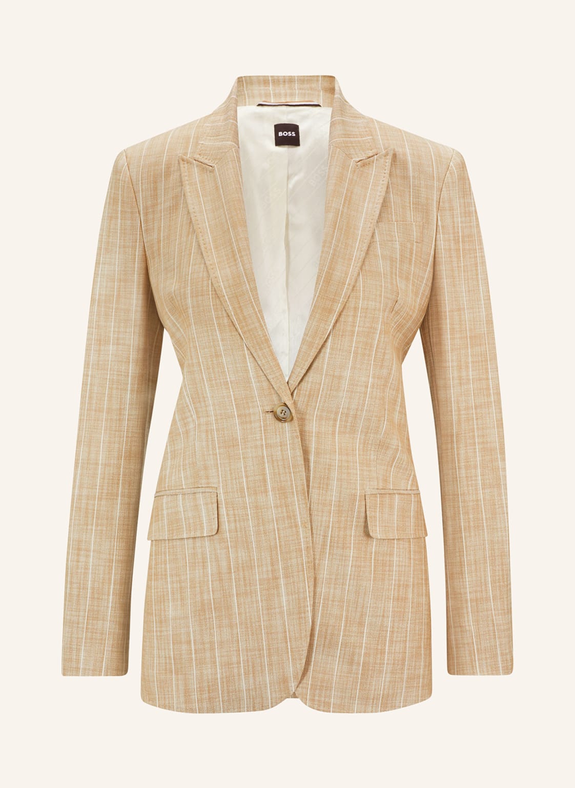 Boss Blazer Jacketa beige von Boss