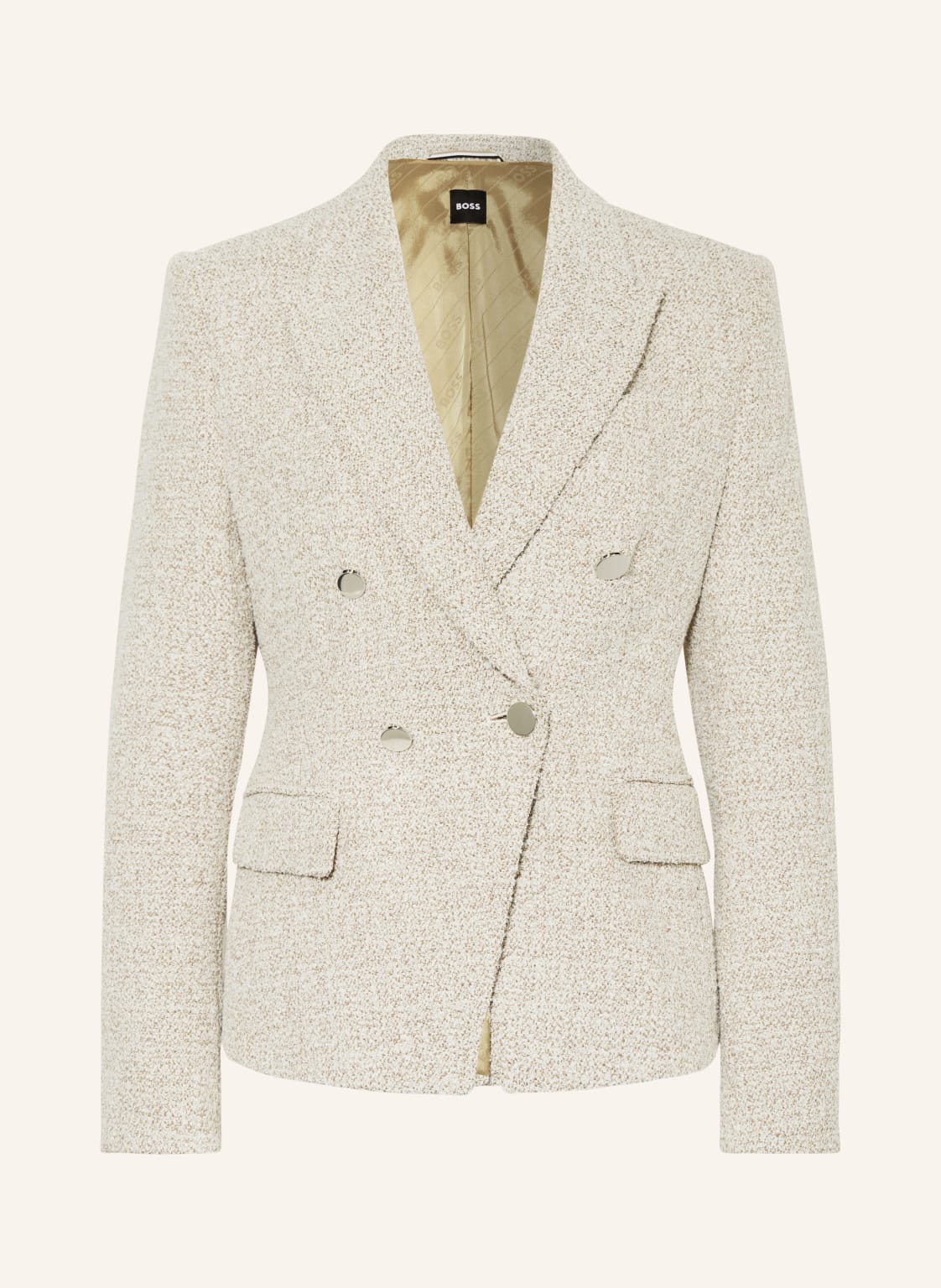 Boss Blazer Jocanah beige von Boss