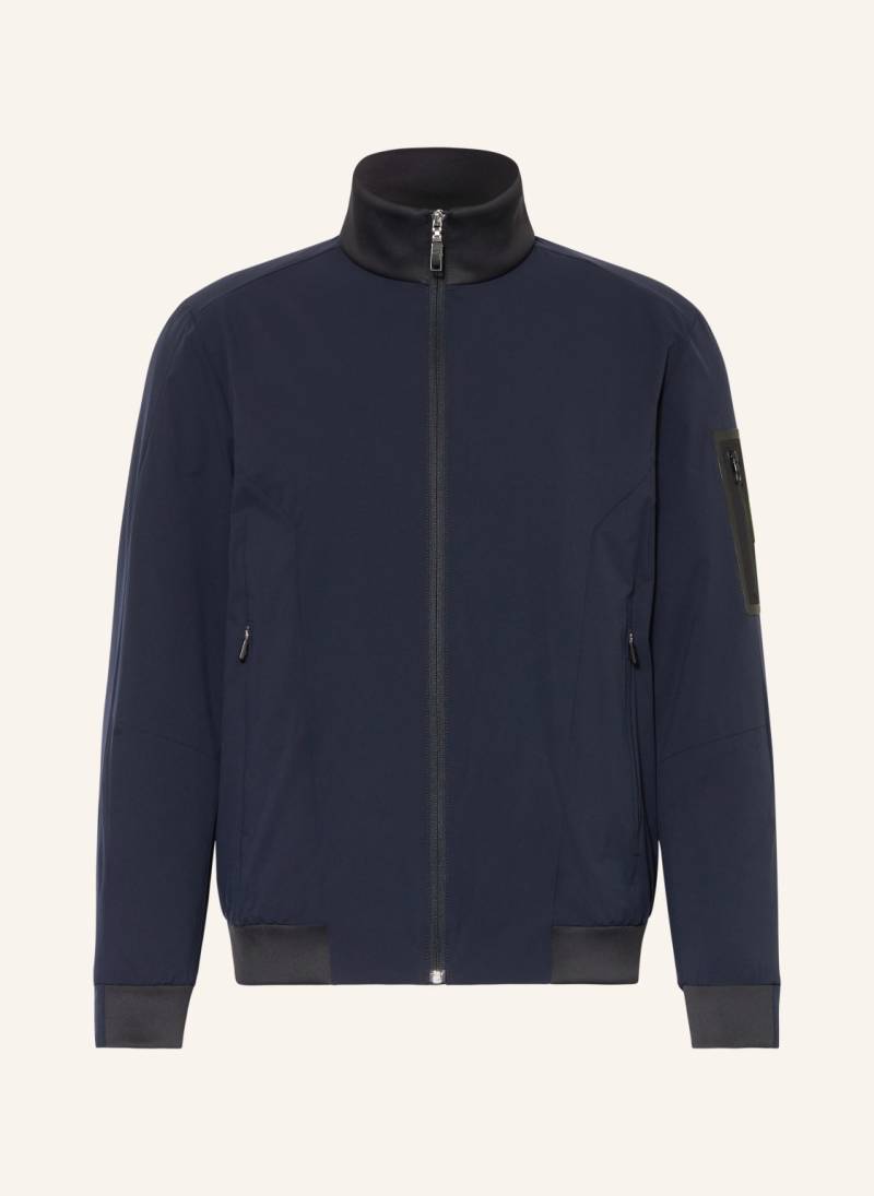 Boss Blouson Grid blau von Boss