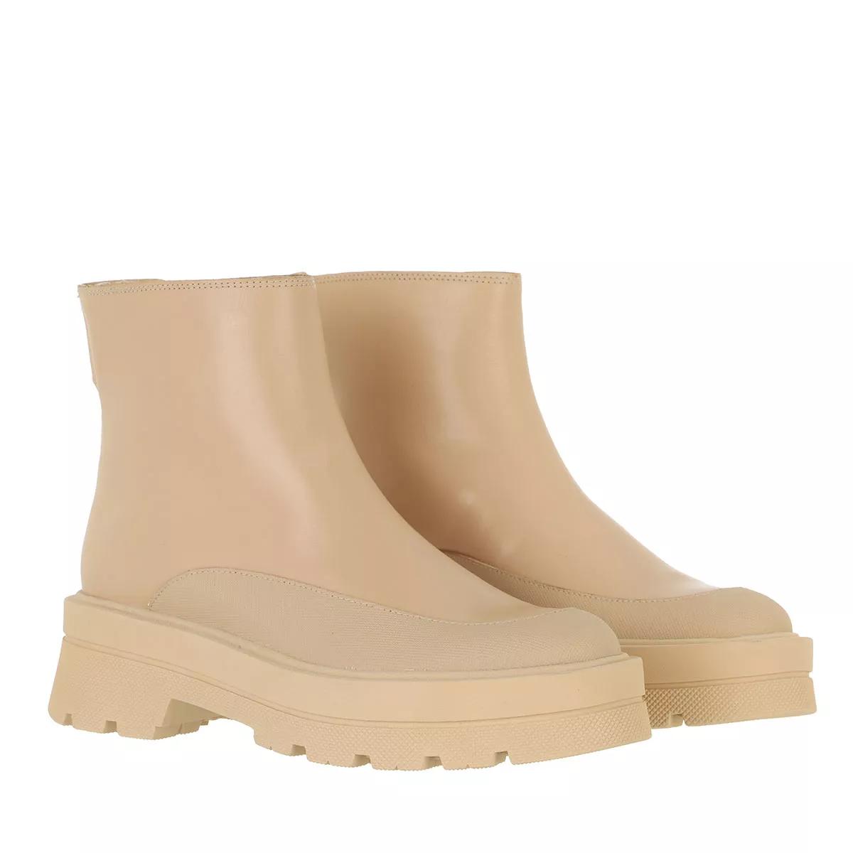 Boss Boots & Stiefeletten - Denory Zip Bootie - Gr. 40 (EU) - in Beige - für Damen von Boss