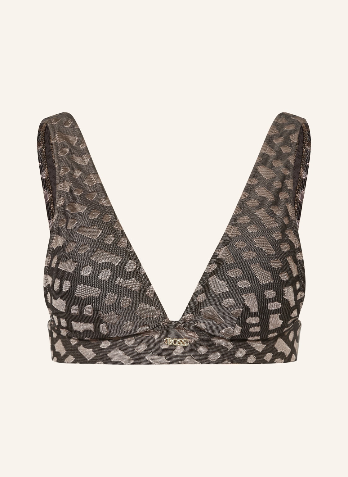 Boss Bralette-Bikini-Top Beatrix braun von Boss