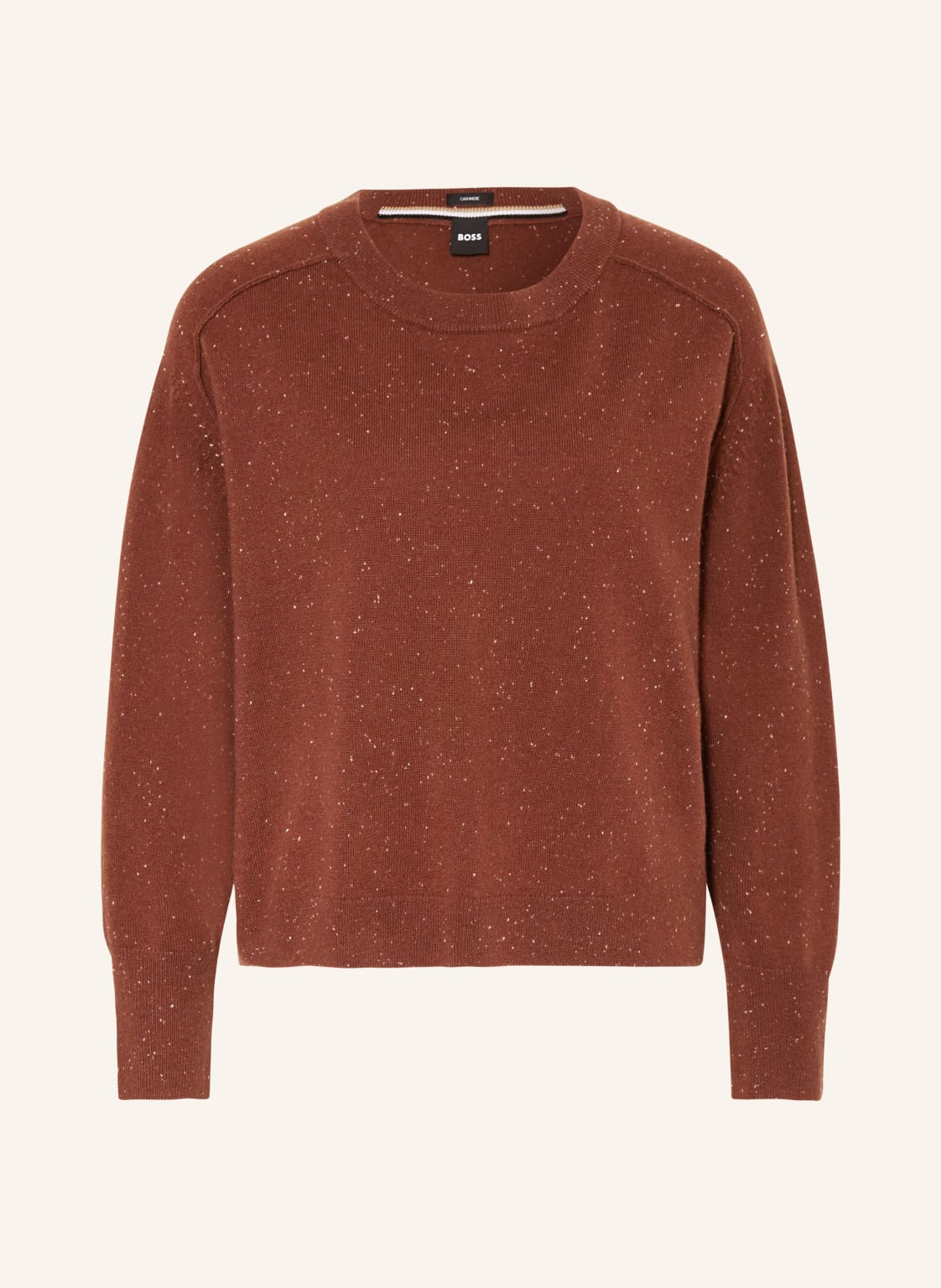 Boss Cashmere-Pullover Faranza braun von Boss