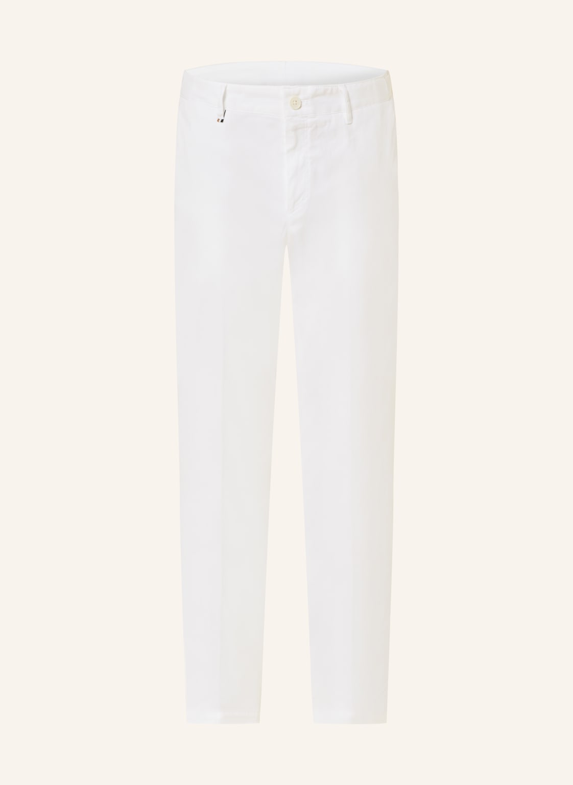 Boss Chino Genius Slim Fit weiss von Boss