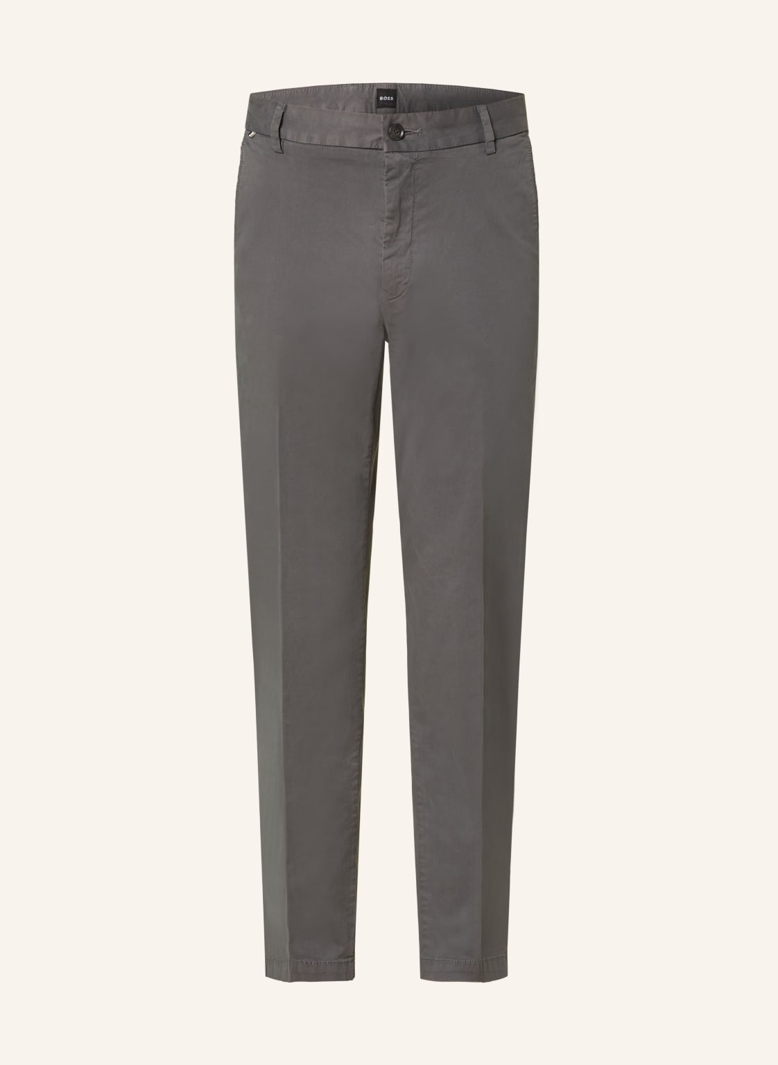 Boss Chino Kane Regular Tapered Fit grau von Boss