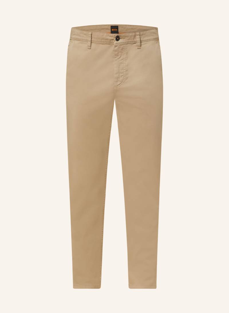 Boss Chino Tapered Fit beige von Boss
