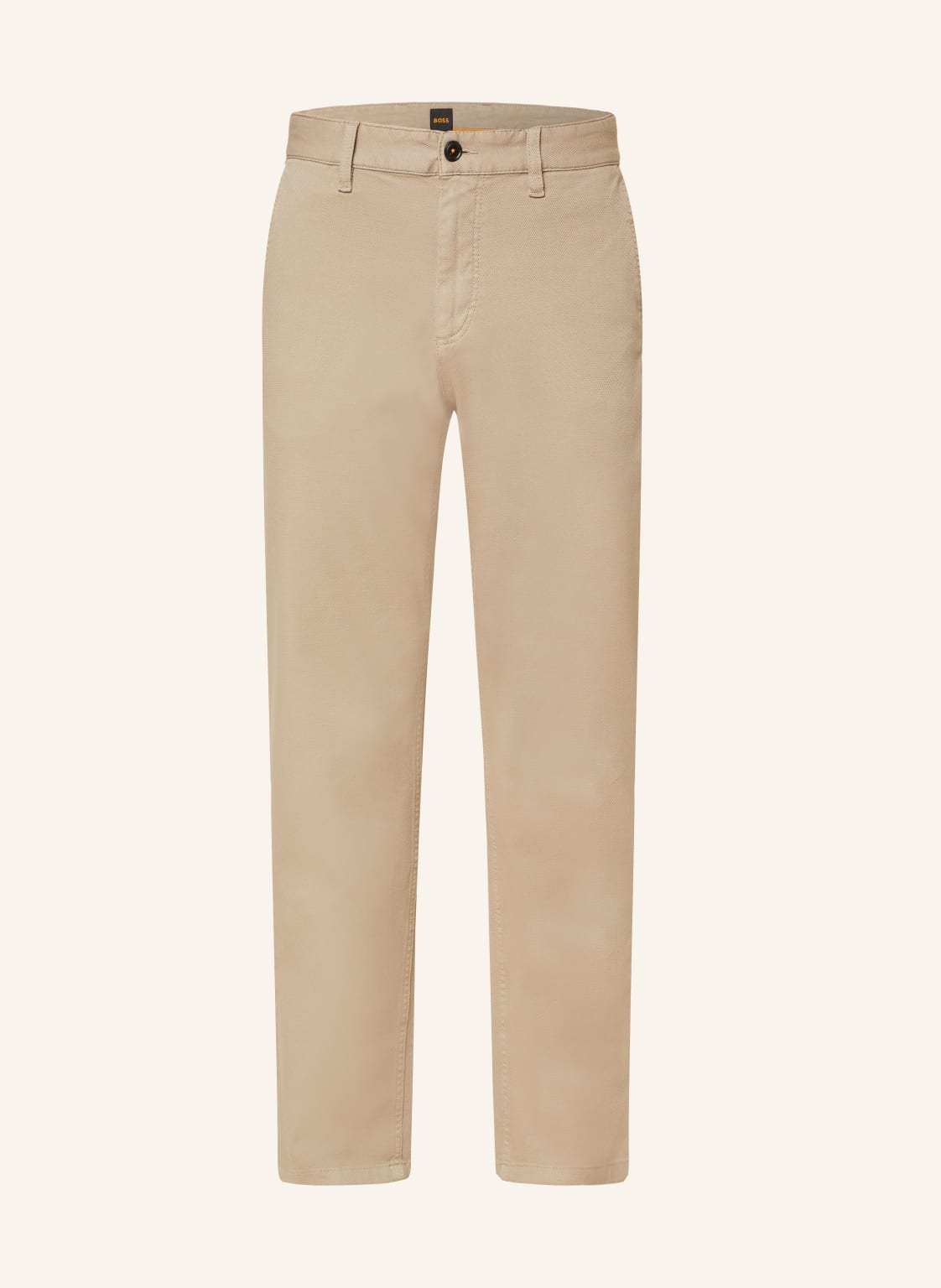 Boss Chino Tapered Fit beige von Boss