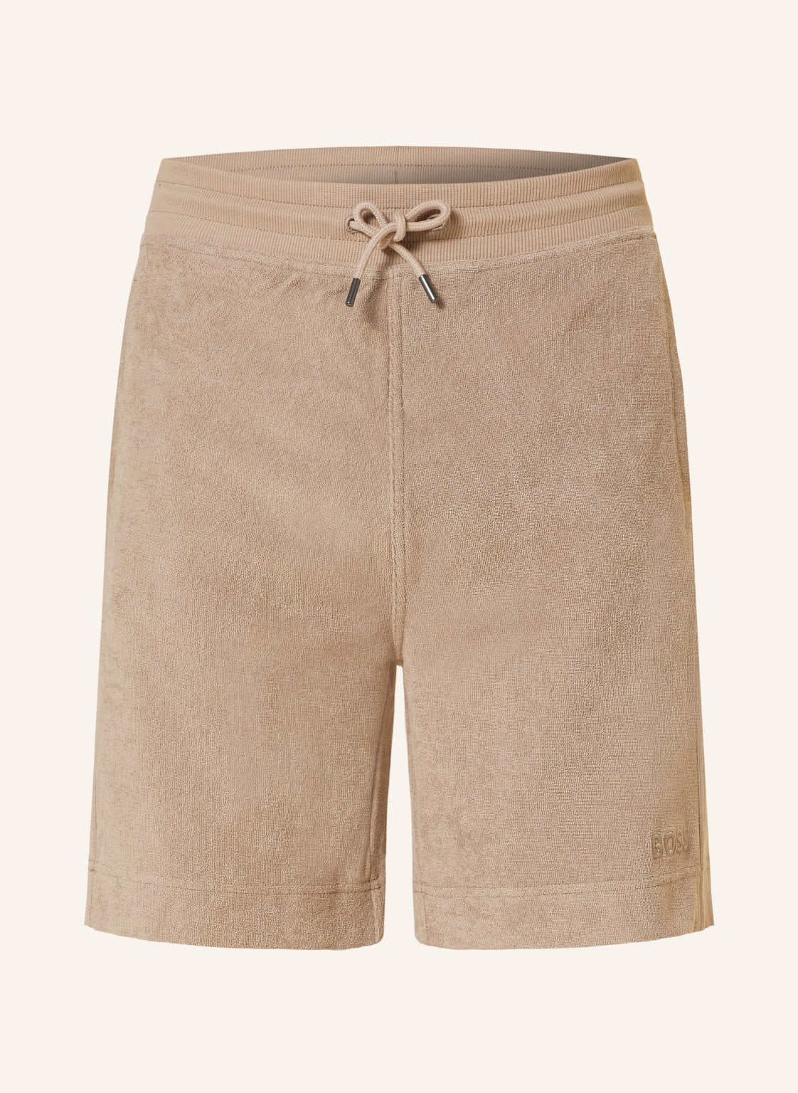 Boss Frotteeshorts Seetowel beige von Boss