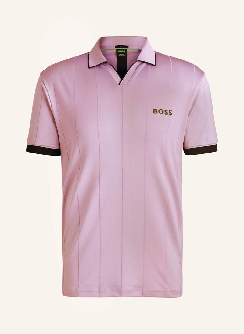 Boss Funktions-Poloshirt Palle rosa von Boss