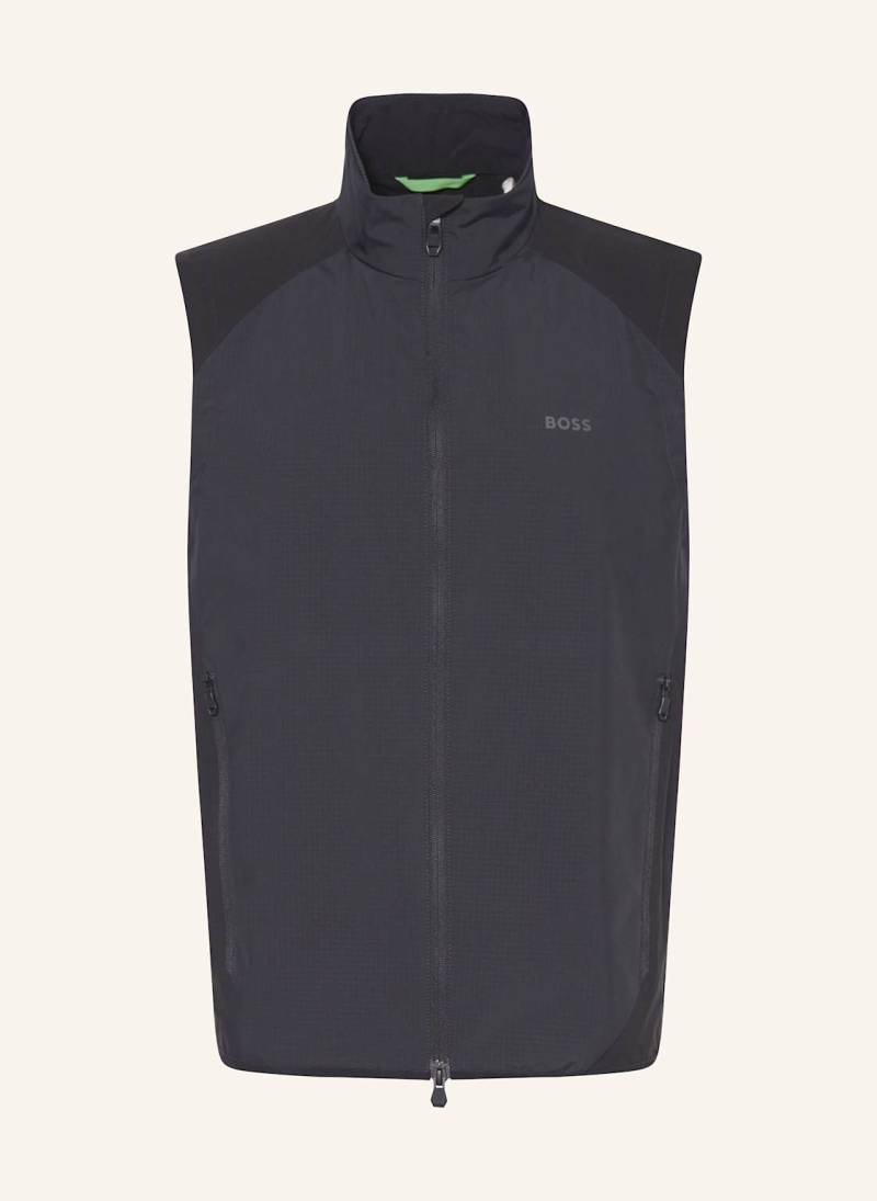 Boss Funktionsweste Putt schwarz von Boss