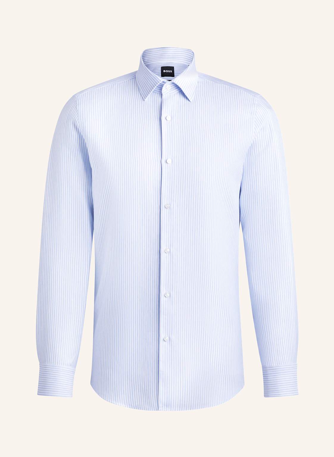 Boss Hemd Hank Slim Fit Mit Leinen blau Boss Hemd Hank Slim Fit Mit Leinen blau von Boss