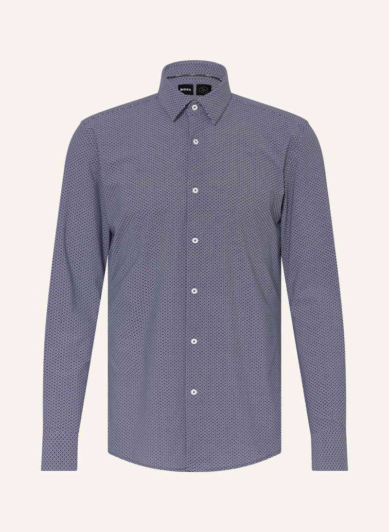 Boss Hemd Hank Slim Fit blau von Boss