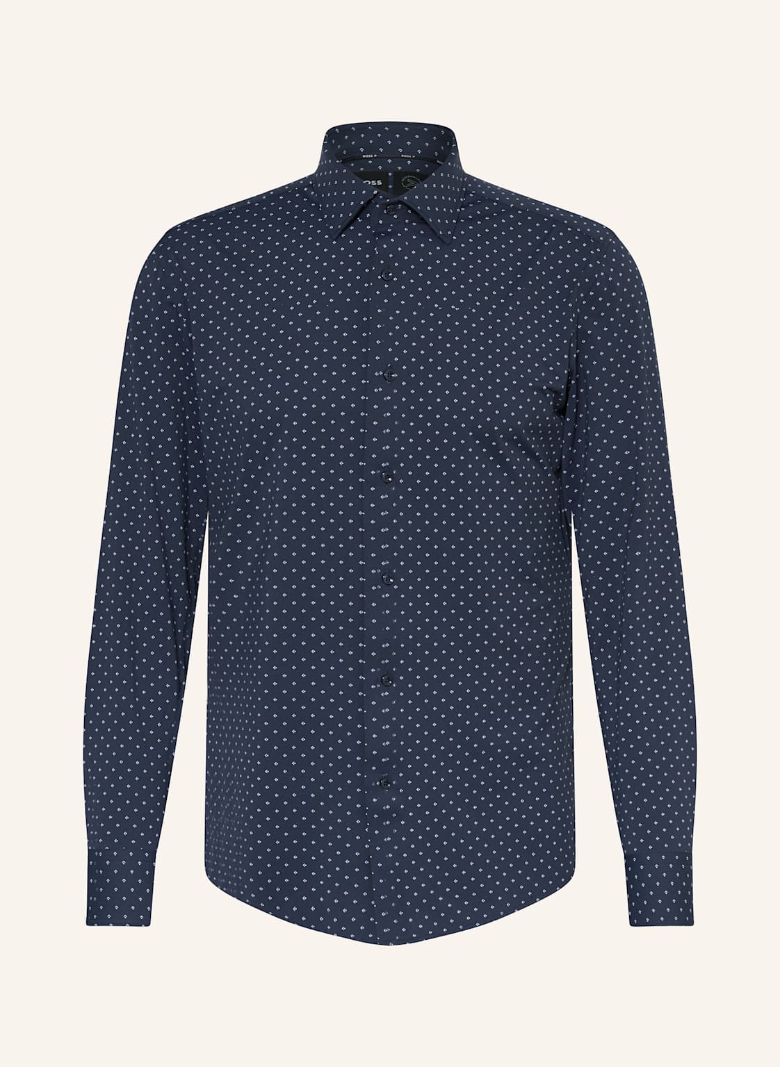 Boss Hemd Hank Slim Fit blau von Boss