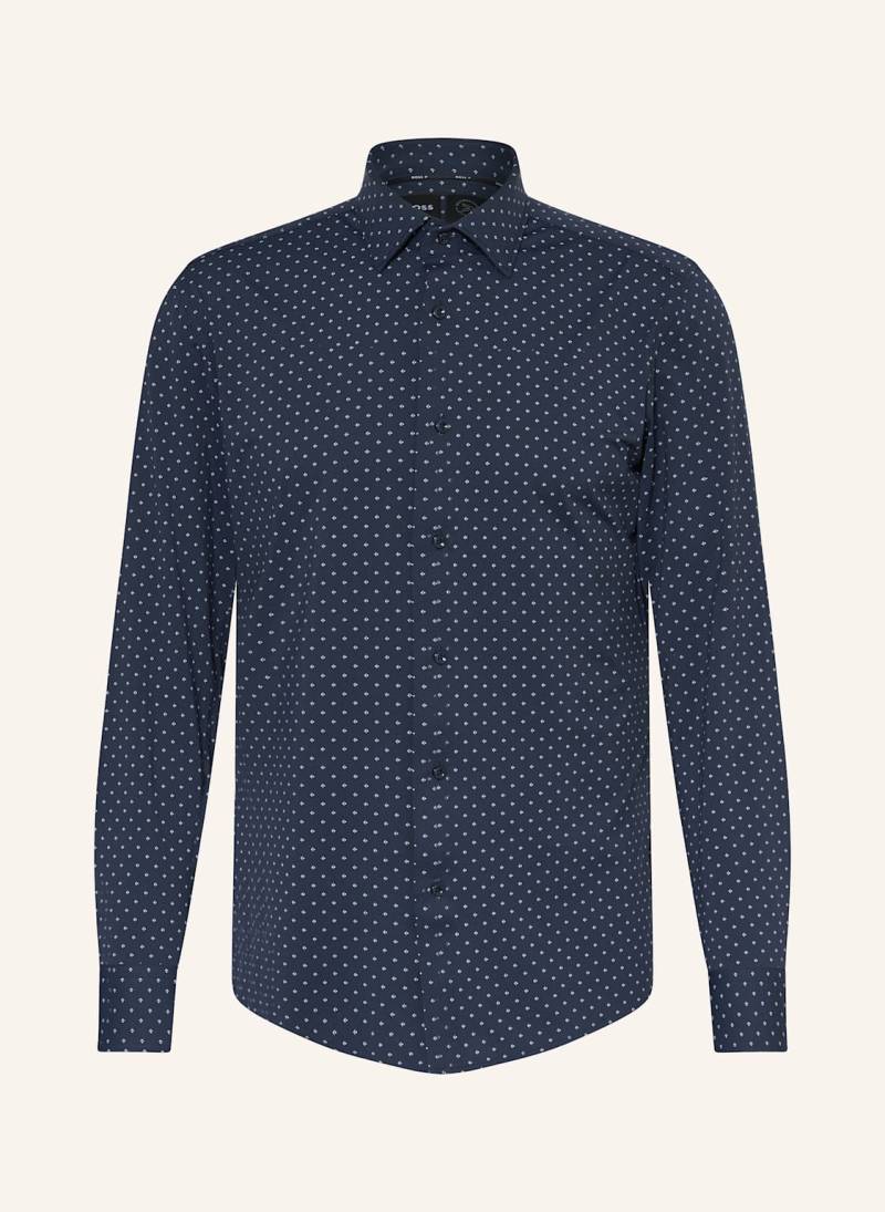 Boss Hemd Hank Slim Fit blau von Boss