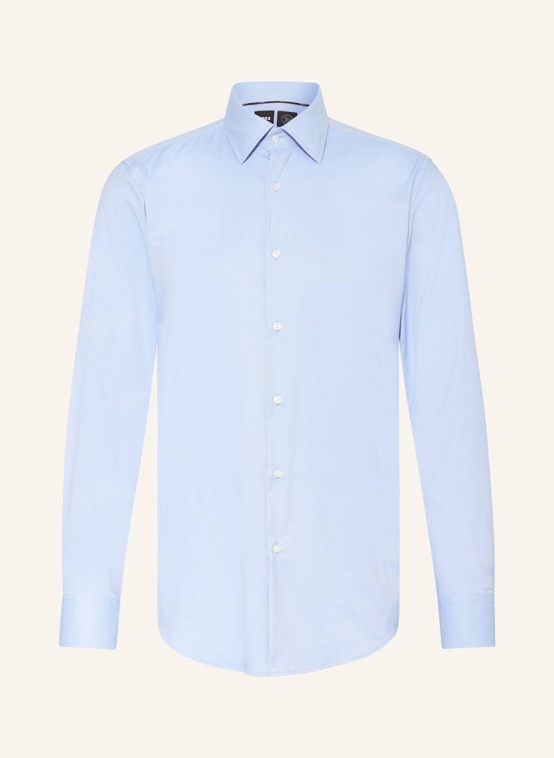 Boss Hemd Hank Slim Fit blau von Boss
