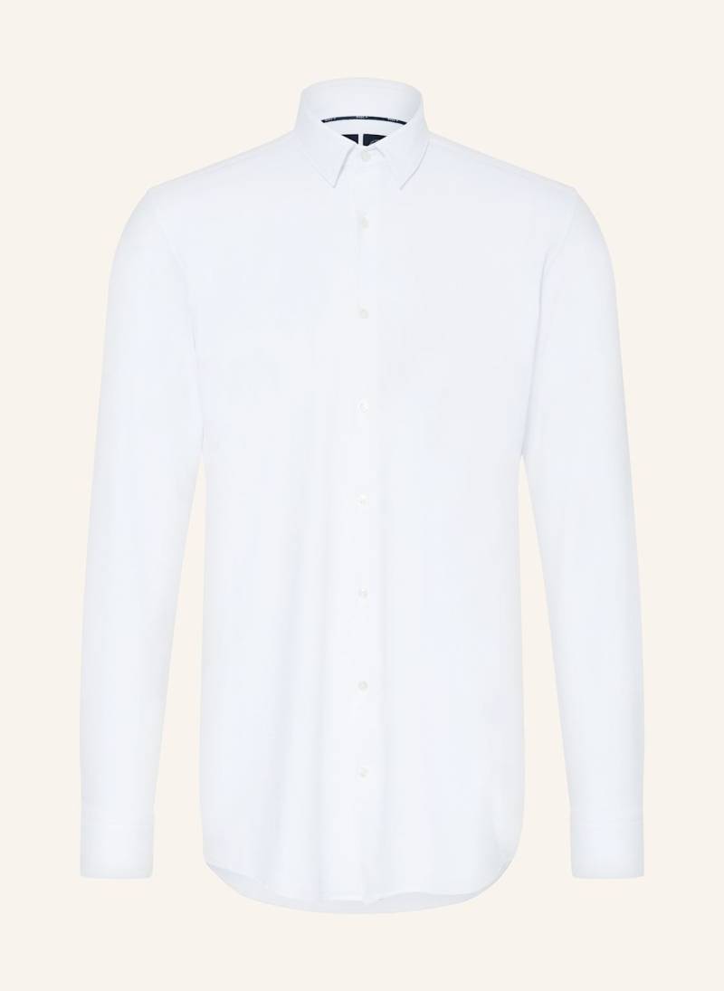 Boss Hemd Hank Slim Fit Mit Extralangem Arm weiss von Boss