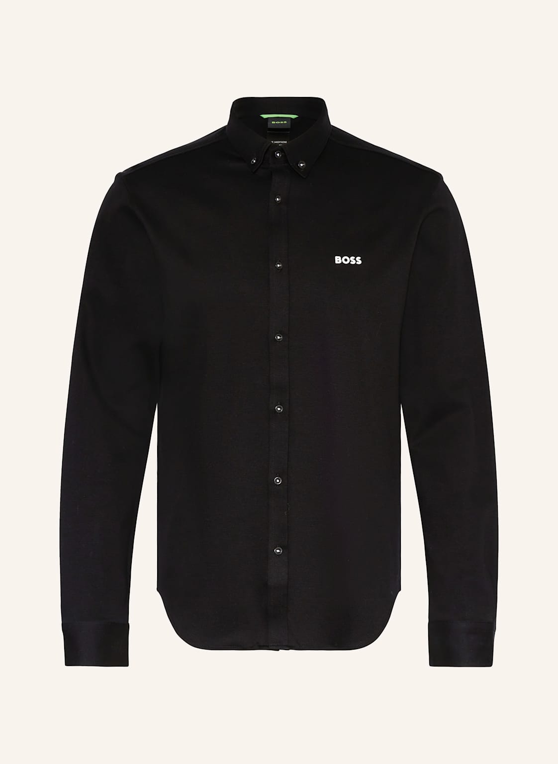 Boss Hemd Motion Regular Fit schwarz von Boss