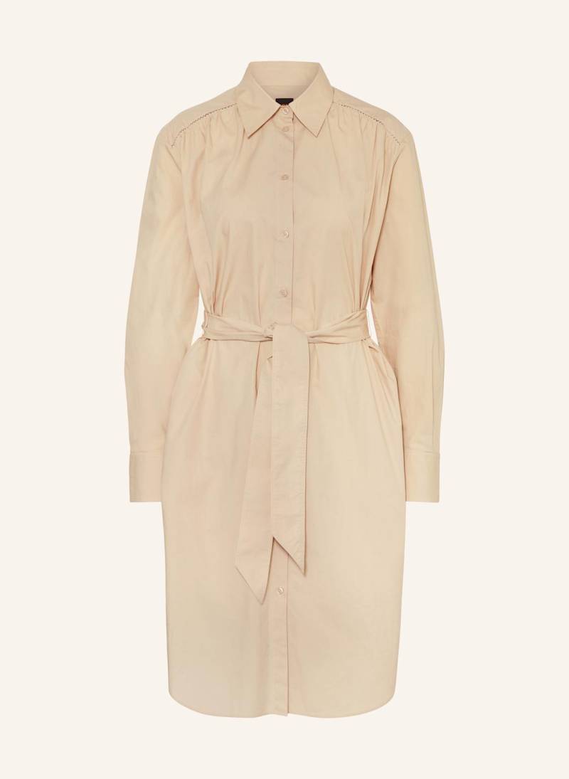 Boss Hemdblusenkleid Delegant beige von Boss