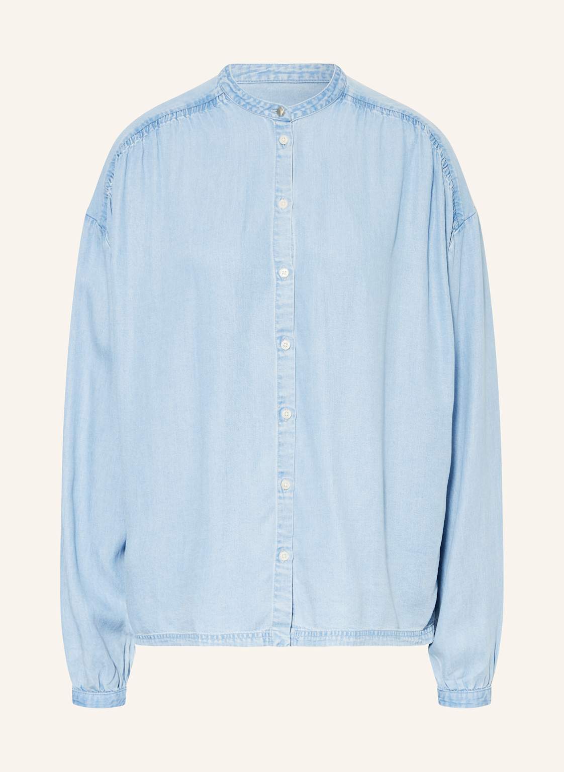 Boss Bluse Bizzan In Jeansoptik blau Boss Bluse Bizzan In Jeansoptik blau von Boss