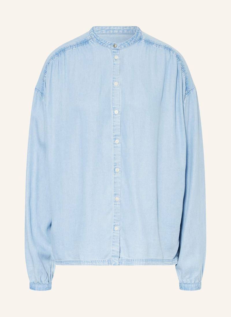 Boss Bluse Bizzan In Jeansoptik blau von Boss